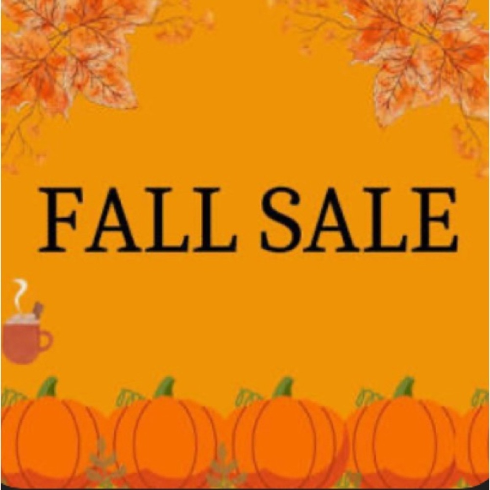 Fall Sale!! 🍁
